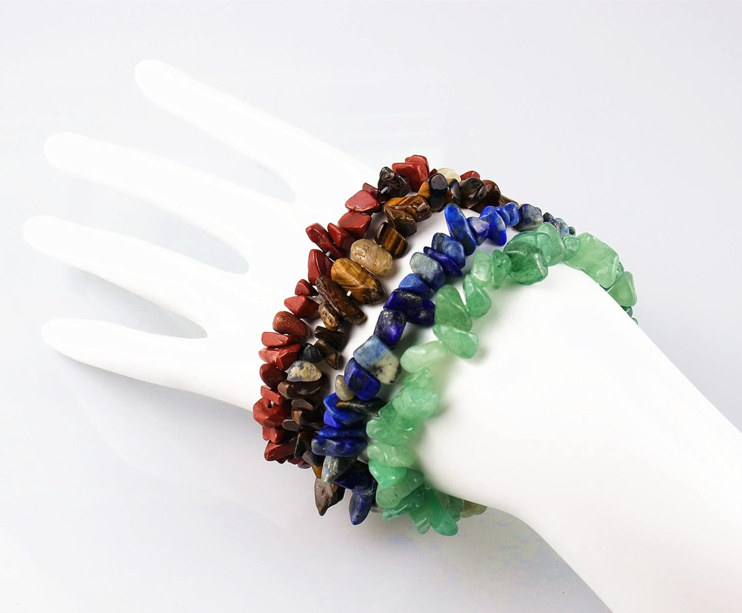 Chakra Gemstones Bracelet Set (8-Color)